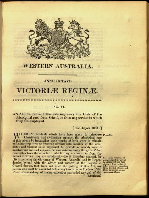 The Statutes of Western Australia