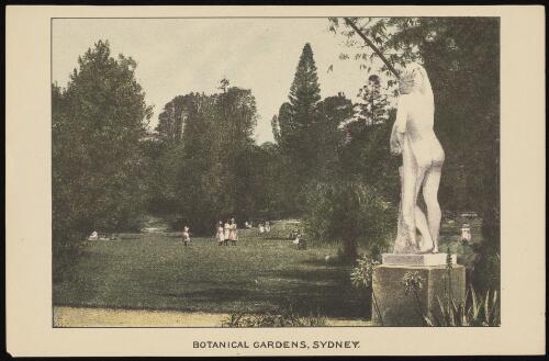 Botanical Gardens, Sydney, New South Wales, 1889, 1 / Phillip-Stephan Photo-Litho. & Typographic Process Co