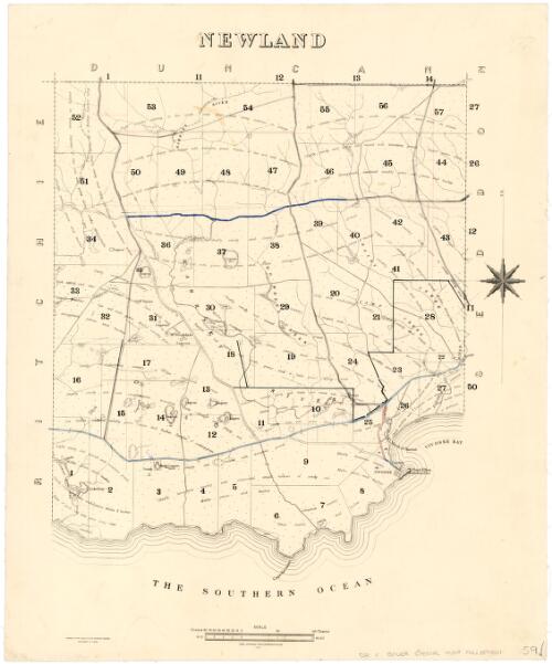 Newland [cartographic material] / compiled in the Office of the Surveyor General, Department of Lands