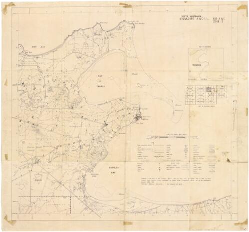 Kingscote A & C, South Australia [cartographic material] / compiled in the office of the Surveyor General 1951-52
