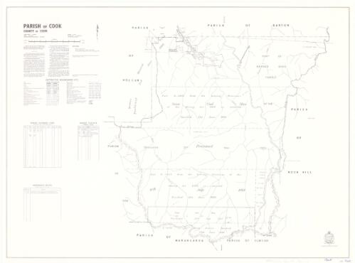 Parish of Cook, County of Cook [cartographic material] / printed & published by Dept. of Lands, Sydney