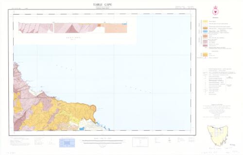 Table Cape [cartographic material] / Geological Survey of Tasmania, Department of Mines, Hobart
