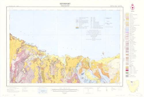Devonport [cartographic material] / Geological Survey of Tasmania, Department of Mines, Hobart