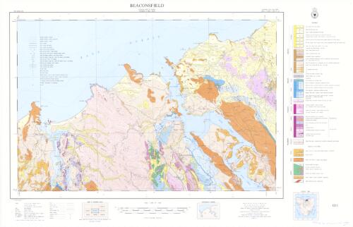 Beaconsfield [cartographic material] / Geological survey of Tasmania, Department of Mines, Hobart