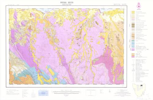 Pipers River [cartographic material] / Geological Survey of Tasmania, Department of Mines, Hobart