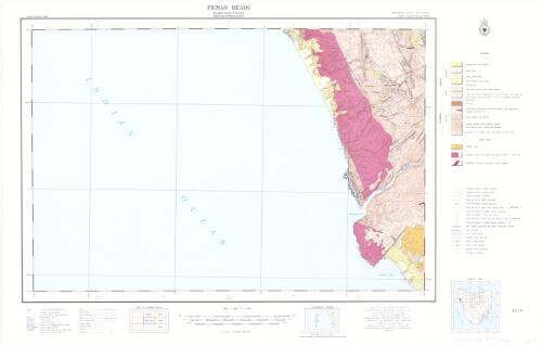 Pieman Heads [cartographic material] / Geological Survey of Tasmania, Department of Mines, Hobart