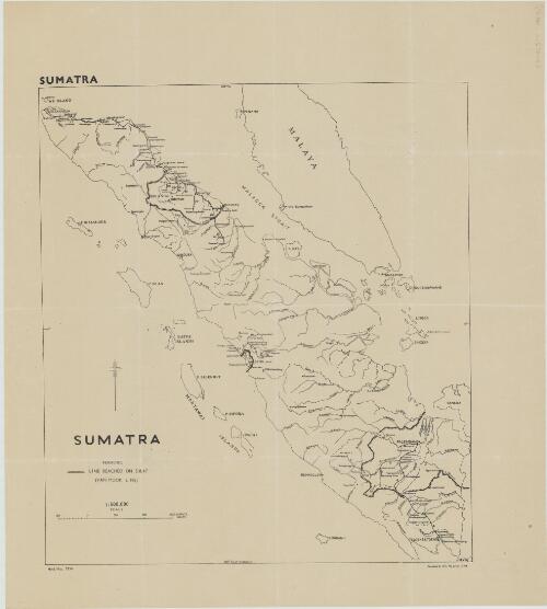 Sumatra / reproduced by Army H.Q. Survey Coy RIE