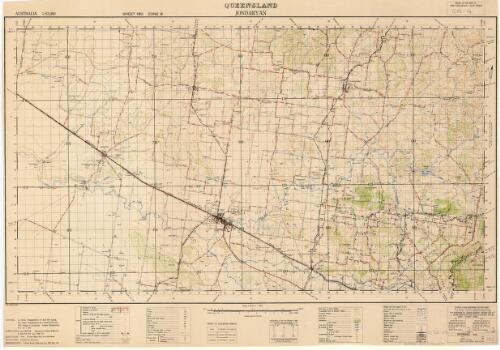 Jondaryan, Queensland / reproduction: 6 Aust Army Topo Svy Coy AIF, Dec. '43 ; compilation and detail: surveyed by Plane Table by 2 Aust Fd Svy Coy Sept.' 43