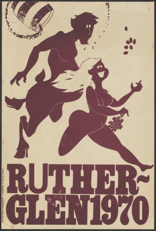 Rutherglen 1970 / Royston Lamond Poster Design