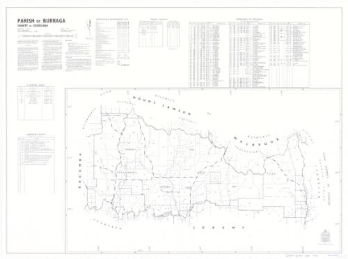Parish of Burraga, County of Georgiana [cartographic material] / printed & published by Dept. of Lands Sydney