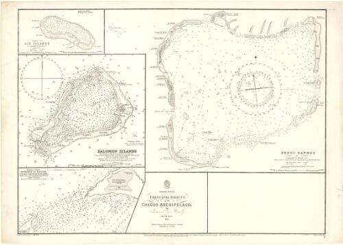 Principal groups of the Chagos Archipelago, Indian Ocean [cartographic material] / by Commander R. Moresby, Indian Navy, 1837 ; Hydrographic Office