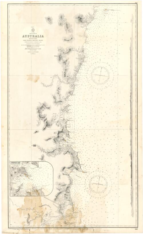 East coast of Australia, New South Wales. Sheet I, Gabo Island to Montagu Island [cartographic material] / surveyed by Navg. Lieut. J.T. Gowlland R.N. 1868 ; assisted by Navg. Sub Lieut. W.N. Goalen, R.N. ; Hydrographic Office