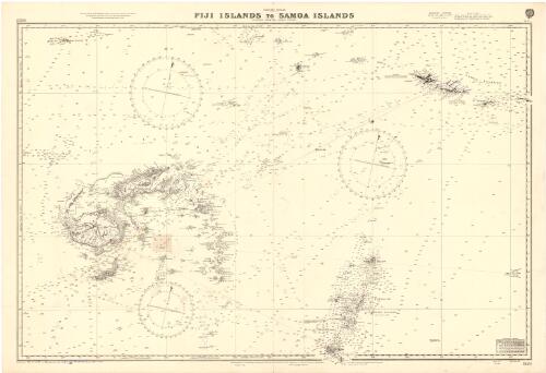 Fiji Islands to Samoa Islands [cartographic material] / compiled from the latest surveys