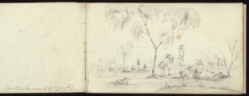 Squatters in search of Aboriginal Australians, southeastern Queensland, 1843 / Thomas Domville Taylor