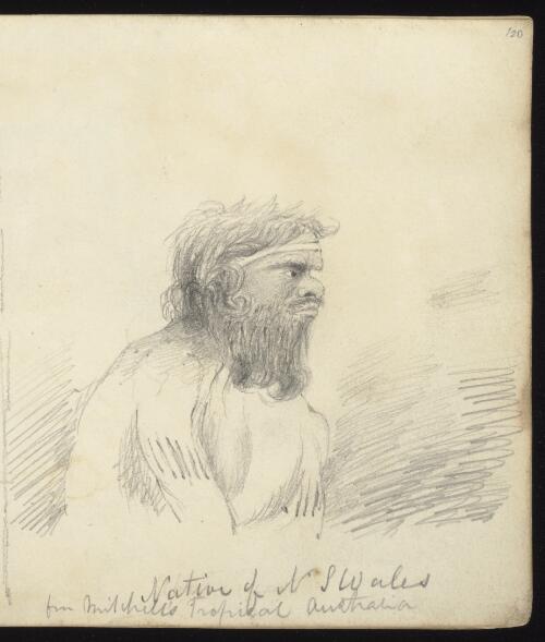 Bultje, Aboriginal Australian, Parkes region, New South Wales, approximately 1845 / Thomas Domville Taylor