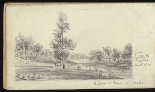Balonne River, Darling Downs, Queensland, approximately 1845 / Thomas Domville Taylor