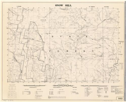 Snow Hill [cartographic material] / production Mapping Branch, Forestry Commission