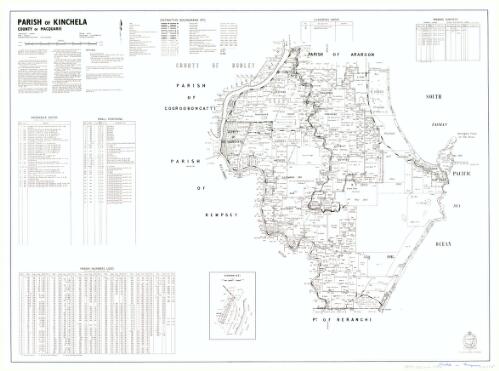 Parish of Kinchela, County of Macquarie [cartographic material] / printed & published by Dept. of Lands Sydney
