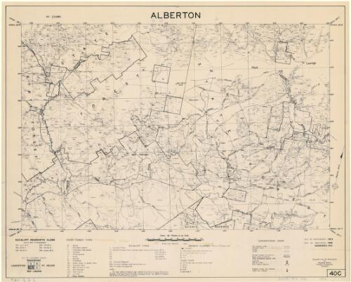 Alberton [cartographic material] / compiled from air photographs by Mapping Branch, Forestry Commission