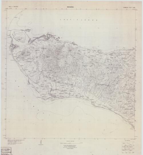 Negara, Bali 1:100,000 / Direktorat Geologi. Kartografi