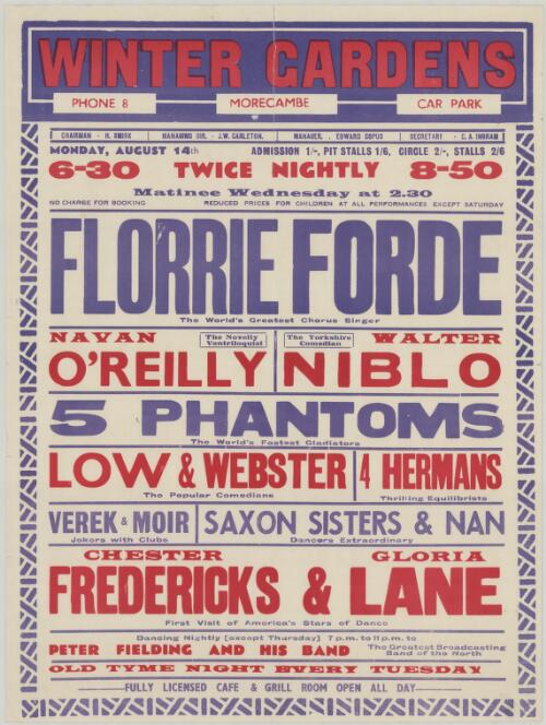 Florrie Forde : the world's greatest chorus singer