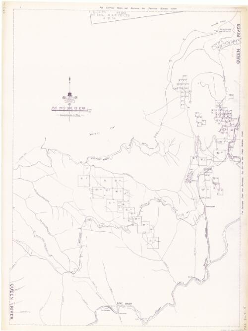 [Tasmania mineral chart series]. Queen River [cartographic material] / Department of Mines Tasmania
