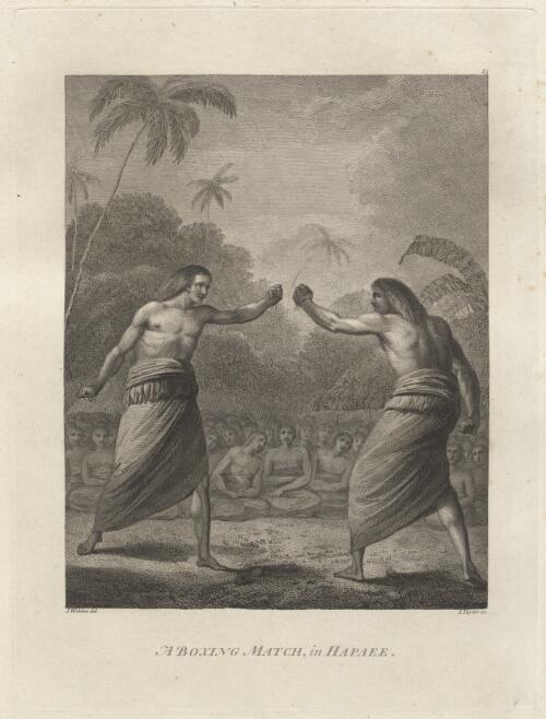A boxing match in Hapaee [picture] / J. Webber del.; I. Taylor sc