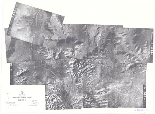 Beef roads, Northern Territory [cartographic material] : Timber Creek - Katherine section / Division of National Mapping, Department of National Development
