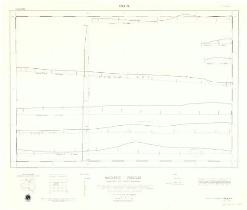 Timor Sea geophysical survey 1:250 000. C52/B1-6-6 Marine. Magnetic profiles, [cartographic material] / Bureau of Mineral Resources, Geology and Geophysics