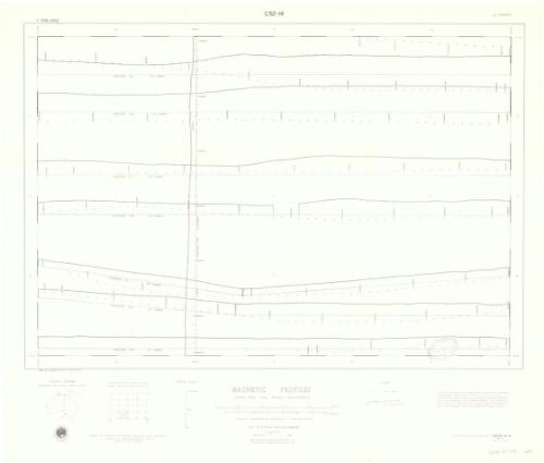 Timor Sea geophysical survey 1:250 000. C52/B1-14-14 Marine, Magnetic profiles [cartographic material] / Bureau of Mineral Resources, Geology and Geophysics