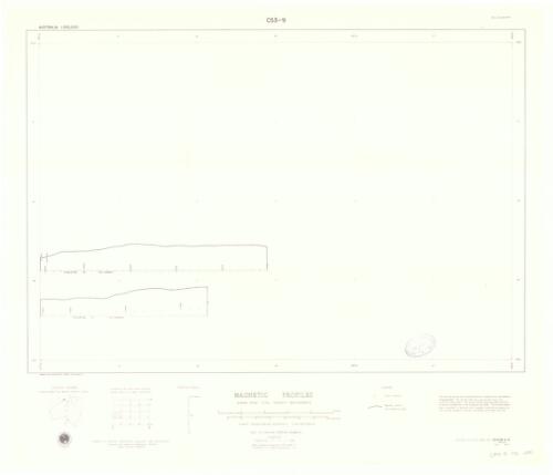 Timor Sea geophysical survey 1:250 000. C53/B1-9-9 Marine. Magnetic profiles, [cartographic material] / Bureau of Mineral Resources, Geology and Geophysics
