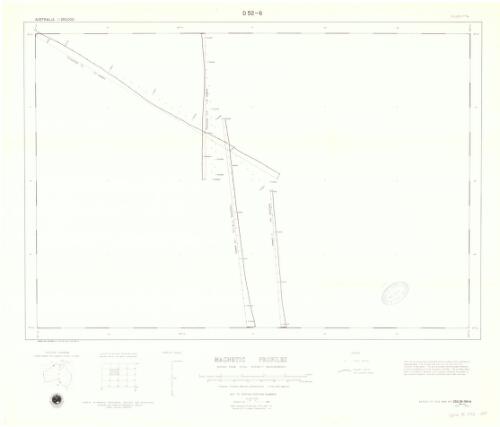 Timor Sea geophysical survey 1:250 000. D52/B1-59-6 Marine. Magnetic profiles, [cartographic material] / Bureau of Mineral Resources, Geology and Geophysics