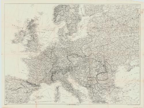 [Bacon's war-map of Europe : embracing all the countries involved] / G.W. Bacon & Co., Ltd