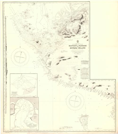 Kandavu Passage to Kuata Island [cartographic material] : Fiji Islands, W.C. Viti Levu, Pacific Ocean : from British government surveys to 1926 / Hydrographic Office