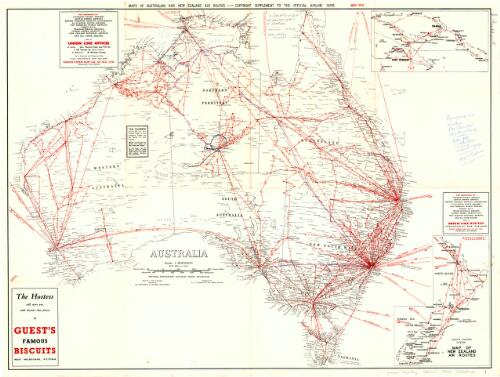 Frank Hurley map collection