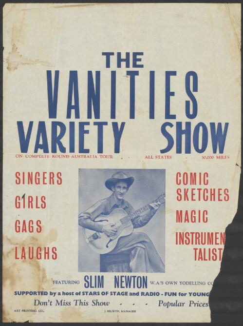 The Vanities Variety Show