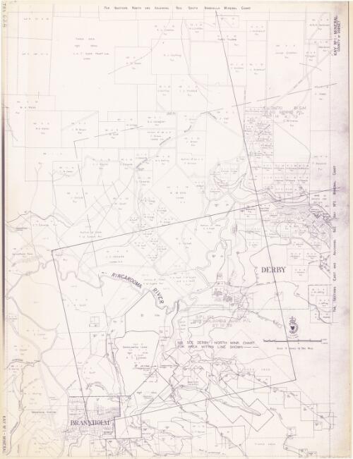 [Tasmania mineral chart series]. Kay no. 1 - mineral, County of Dorset [cartographic material] / Department of Mines Tasmania