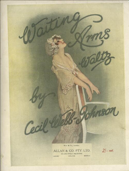 Waiting arms : waltz / by Cecil Webb-Johnson