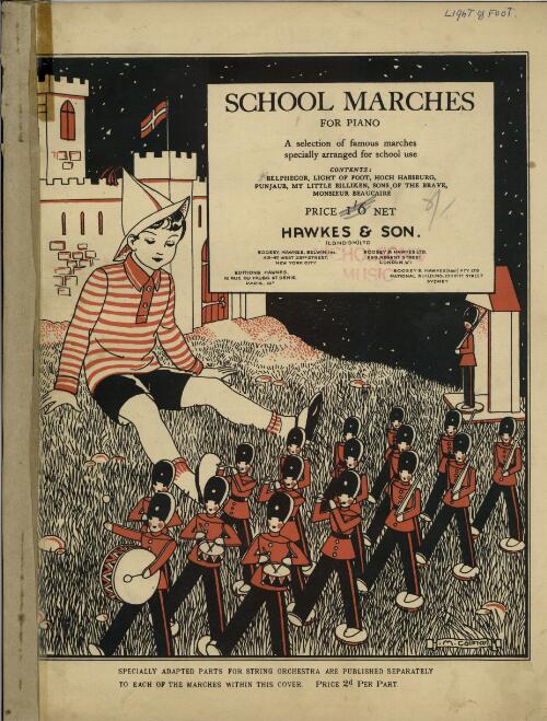 School marches : for piano