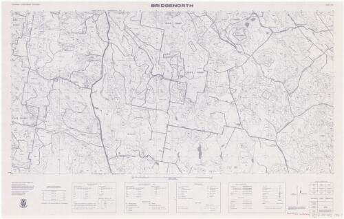 Tasmania 1:25 000 forest type series. 4841, Bridgenorth [cartographic material] / Forestry Commission of Tasmania
