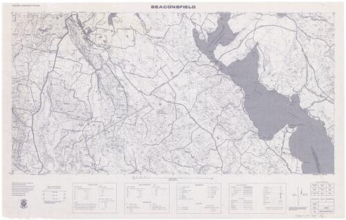 Tasmania 1:25 000 forest type series. 4843, Beaconsfield [cartographic material] / Forestry Commission of Tasmania