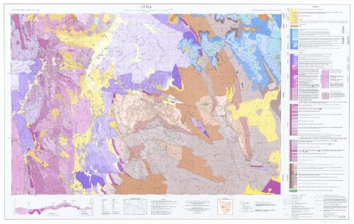 Geological atlas 1:50 000 series. Sheet 8013N, Lyell [cartographic material] / Geological Survey of Tasmania, Dept. of Mines ; geology by C.R. Calver ... [et al.]
