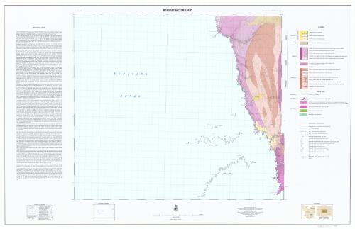 Geological atlas 1:50 000 series. Sheet 7912S (78), Montgomery [cartographic material] / Geological Survey of Tasmania, Dept. of Mines ; geology by A.V. Brown