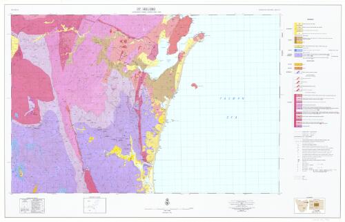 Geological atlas 1:50 000 series. Sheet 8515S (41), St. Helens [cartographic material] / Geological Survey of Tasmania, Dept. of Mines ; geology by M.P. McClenaghan ... [et al.]