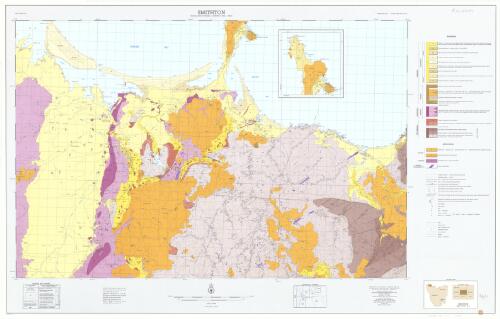 Geological atlas 1:50 000 series. Sheet 7916S (21), Smithton [cartographic material] / Geological Survey of Tasmania, Department of Mines; geology by P.G. Lennox ... [et al.]