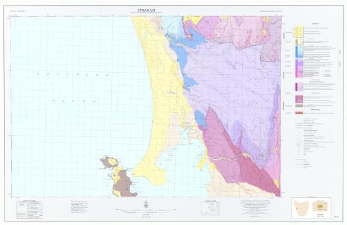 Geological atlas 1:50 000 series. Sheet 7913N, Strahan [cartographic material] / Geological Survey of Tasmania, Dept. of Mines ; geology by P.W. Baillie ... [et al.]