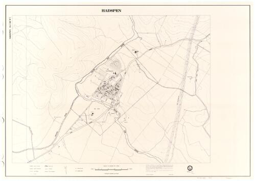 Hadspen [cartographic material] / compiled and produced in the office of the Commissioner for Town and Country Planning