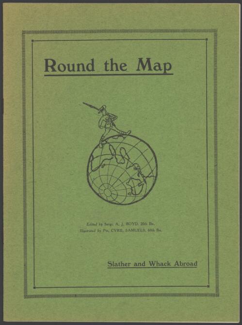 Round the map : slather and whack abroad / edited by A.J. Boyd ; illustrated by Cyril Samuels