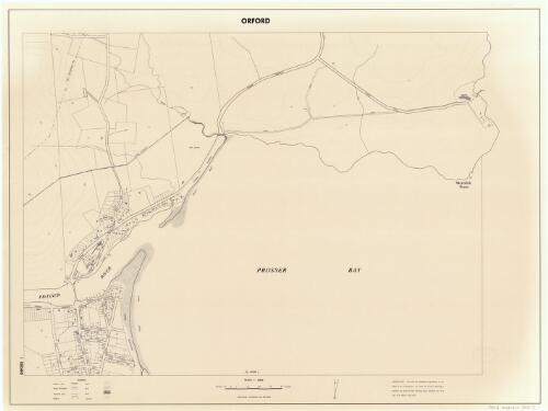 Orford, (sheet 1) [cartographic material] / compiled and produced in the office of the Commissioner for Town and Country Planning