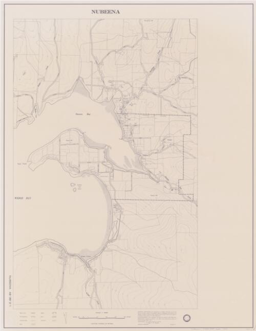 Nubeena / compiled and produced in the office of the Commissioner for Town and Country Planning, Hobart, 1975 ; cartography: B.H. Jacobson, A.M.A.I.C